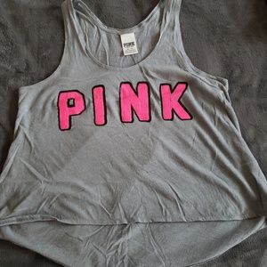 Pink tank top size XS